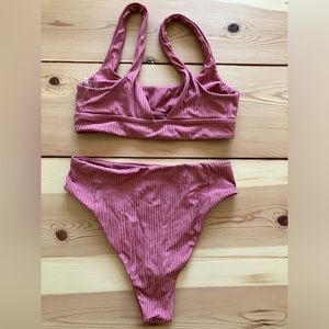 Vitamin A Ecorib Sienna Swim Set